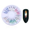 Manicure Decoration Accessories Disc Nail Glitter Rhinestone Crystal Gems Jewelry Bead