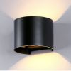 Motion sensor daylight outdoor wall lamp