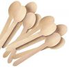 Wholesale Forks Spoons Knives Set Single use Wooden Cutlery 3 In 1 Disposable Wooden Cutlery Camping Travelling