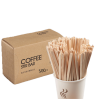 Disposable Wooden/Bamboo Coffee Stirrer Sticks