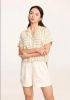 women woven short slee...