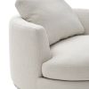 Yimi Hamilton Round Performance Fabric Swivel Armchair