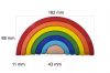 rainbow wooden toys