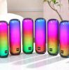 RGB light transparent Bluetooth speaker serials