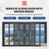 85 series bridge cutoff sliding door