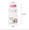 450ml Yogurt Plastic Cute Water Bottle With Straps Carton Kawaii Tour Fruit Drinking Shape Milk Portable Kids/Girl/Adult