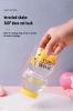 450ml Yogurt Plastic Cute Water Bottle With Straps Carton Kawaii Tour Fruit Drinking Shape Milk Portable Kids/Girl/Adult