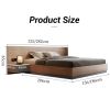 Hospitality Furniture Hotel All Size Wooden Bed Frame Bed Headboard Panel Bedroom Furniture