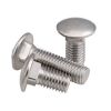 SS304 A2-70 ANSI/ASME B18.5 Round Head Square Neck Bolts