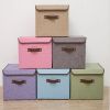 Vietnam manufacturer Collapsible storage box, fabric cube for clothes, items