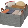 Vietnam manufacturer Collapsible storage box, fabric cube for clothes, items