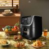 Multi Functional Adjustable 5.5L Electric Healthy Oil Free Oven Air Fryer For Kitchen