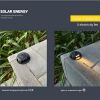 3LED Outdoor Garden Solar Light Led Underground Lights Solar Waterproof IP65 Buried Floor Light Path Ground Lights