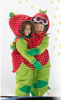 Commander Snowsuit with Cape Animal all in  one piece  Ski Suit