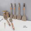 Non-Stick Silicone Cooking Utensils Set 6 Piece Silicone Utensil Set 