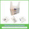 Ok Compost Customized Printing Supermarket Shopping Bag Biodegradable PLA Pbat Pbs Corn Starch T-Shirt Bag