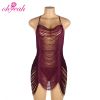 R81173 New Arrival Tassel Hollow Adult Women Beach Plus Size Babydoll Sexy Lingerie