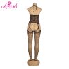 H3504 New Style Adult Women Wholesale Fishnet Bodystocking Halter Strappy Sexy Lingerie