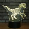 3D Night Lamp 3D Illusion Night Lights Dinosaur Touch Switch Decor Lamp LED Table Desk Lamp Birthday Christmas Gift