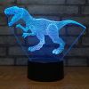 3D Night Lamp 3D Illusion Night Lights Dinosaur Touch Switch Decor Lamp LED Table Desk Lamp Birthday Christmas Gift