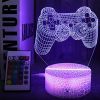 Creative 3D Illusion Crack 3D Night Light Kids Bedroom Desk LED Lamp USB LED Night Light Surprise Birthday Gift