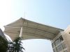 Commercial Street Sunshade PTFE Tensile Membrane Structure Canopy