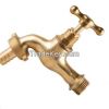 Polished Brass Water Tap/Brass Bibcock Good Quality Brass Taps Cold Wa