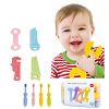  Silicone Teething Toys for Infant Toddlers Remote Control Shape Teether for Babies Chew Toys