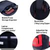 "Dace 2.0 Version Casual Waterproof Laptop Backpack/Office Bag/School Bag/College Bag/Business Bag/Travel Backpack (15.6inch laptop) 30 L (Red & black) "