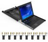 LCD KVM Switch VGA 8 Port 17 Inch, MT-VIKI OSD Hotkey Rackmount KVM Console Drawer 8x1, 17&quot; LCD KVM Switch