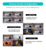 4K 30Hz Video HDMI Matrix Switcher 4X4 4 in 4 Out