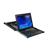 17" LCD KVM Drawer 8 Port VGA + 8-pack Cables, MT-VIKI 17 Inch 1U Rack Mount KVM Switch Console 8x1