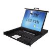 19" LCD KVM Switch 16 Port VGA+16-pack Cables, MT-VIKI 1U Rack KVM Console Drawer 16x1,19 Inch LCD KVM Switch