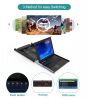 17" LCD KVM Drawer 8 Port VGA + 8-pack Cables, MT-VIKI 17 Inch 1U Rack Mount KVM Switch Console 8x1