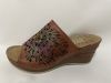 HAND MADE HAND PAINTED LEATHER SANDAL