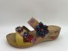 HAND MADE HAND PAINTED LEATHER SANDAL