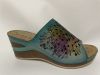 HAND MADE HAND PAINTED LEATHER SANDAL