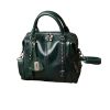 Professional Vintage Retro Leather Tote High Quality Large Capacity Crossbody Shoulder Bag Designer Rivets Handbag Fashion Long Strap Sling Vintage Messenger Bag Office Work Business Briefcase