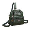 Retro Faux Leather Waterproof Backpack Summer Travel All-Match Handbag High Quality Large Capacity Long Strap Refreshing New Design