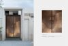 Customized copper door