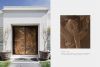 Customized copper doors
