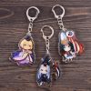 Custom promotional keychains plastic keyring acrylic keychain for promotion gift