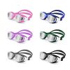 Customized swimming googles man woman adult new fashion anti fog UV protection swim glasses