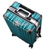 Silent wheel shock-resistant pc material aluminum alloy frame suitcase