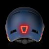 Bicycle helmet with Shield Led light from OEM helmet factory 