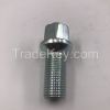 Wheel hub screw, tire screw