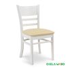 Calvin Chair: Modern Luxury Wooden Leg Dining Chairs Restaurant Kitchen Leather