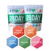 28 day fit slimming detox tea private label flat tummy herbal slim weight loss muscle