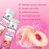 Zinc effervescent vitamin C tablets OEM/ODM brand honey peach fruit flavor for weight loss drink Collagen private label