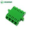 LC Quad Fiber Optic Adapter One Piece Type